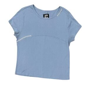 Alp N Rock Denby Baby Tee In Sky Blue